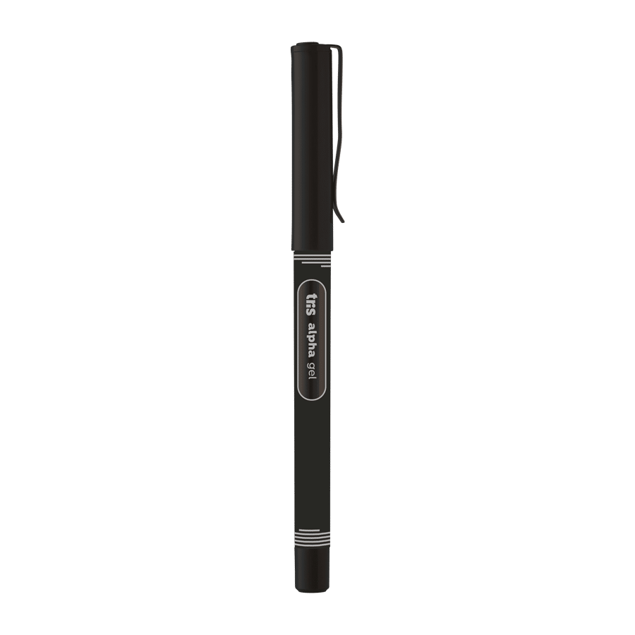 Caneta Gel Alpha Holic Fancy - Azul/Preto - 1.0mm - Cart C/2 UN - Tris - Image 3