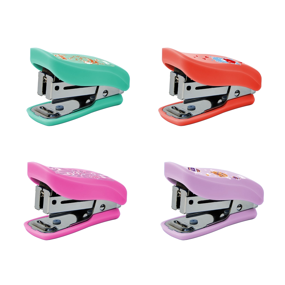Grampeador mini T312 - 26/6 - 18 folhas - Plástico - Pastel - CX Display C/12 UN - Tris - Image 2