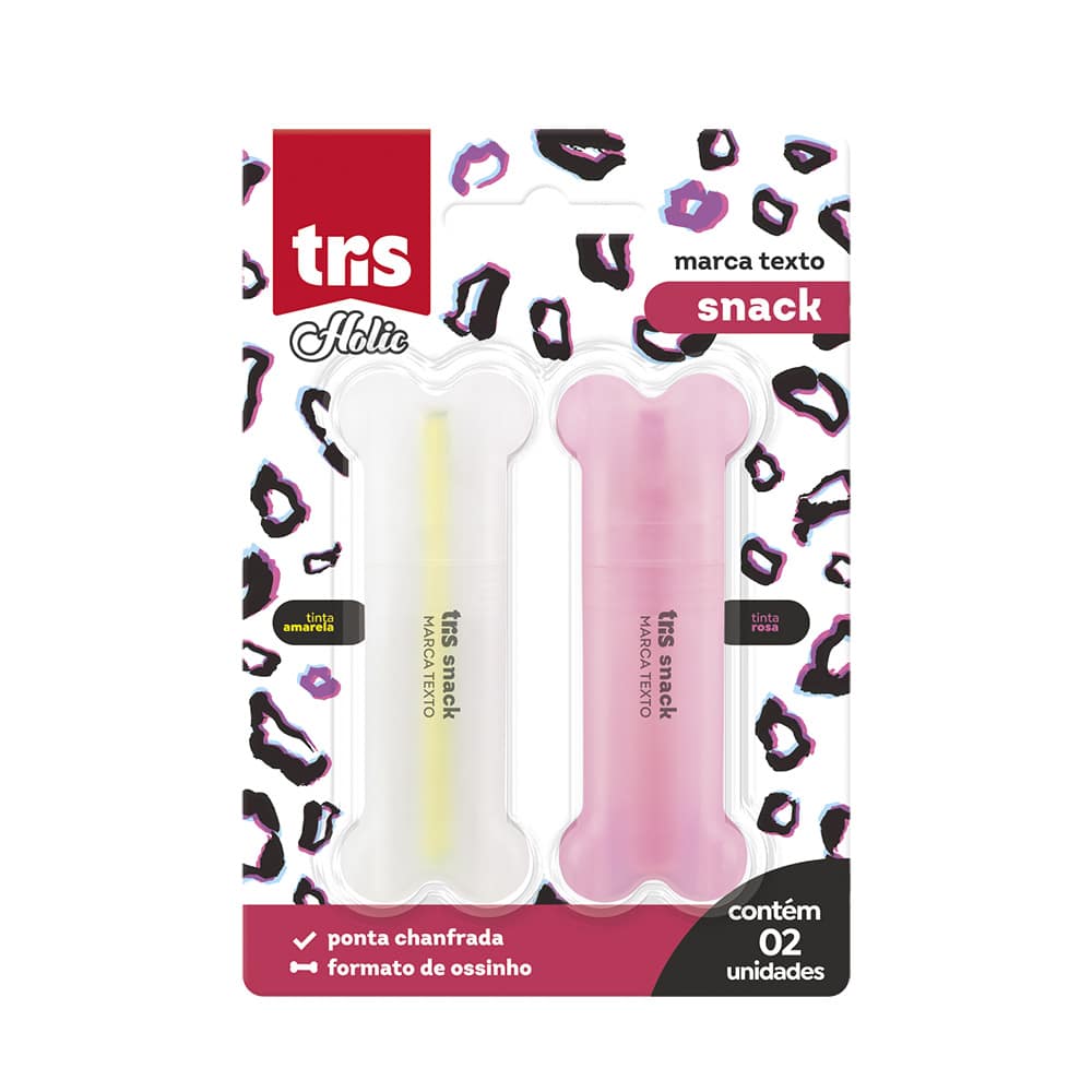 Marca Texto Holic Pets - Cart C/2 Un - Tris