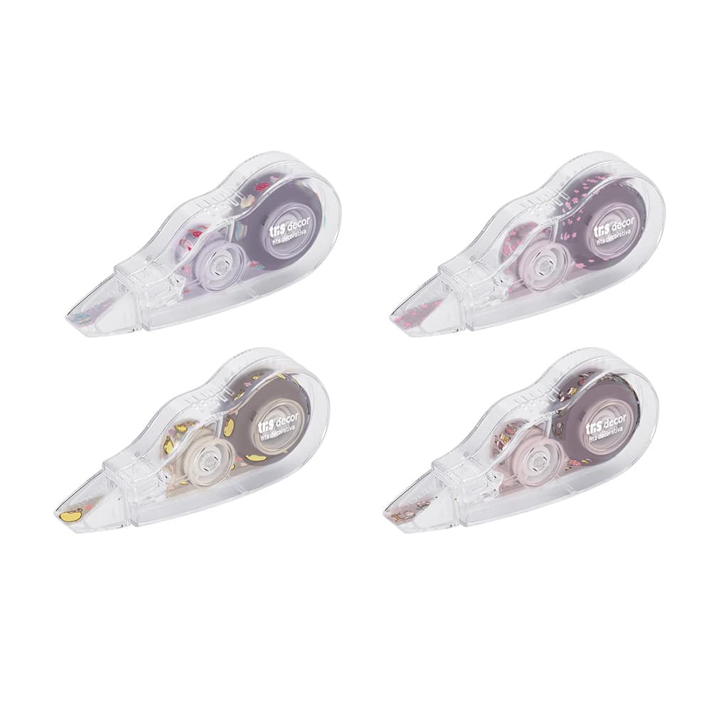 Fita Decorativa - 3MX5MM - Display C/ 12 Cartelas - Tris - Image 4