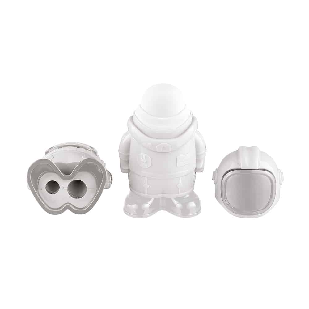 Apontador Duplo Com Borracha Tris Astro - Cores Sortidas - Cart C/1UN - Image 5
