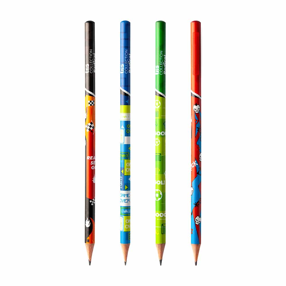Lápis Grafite - Tris Collection Radical - HB - Cart C/4 UN - Image 2