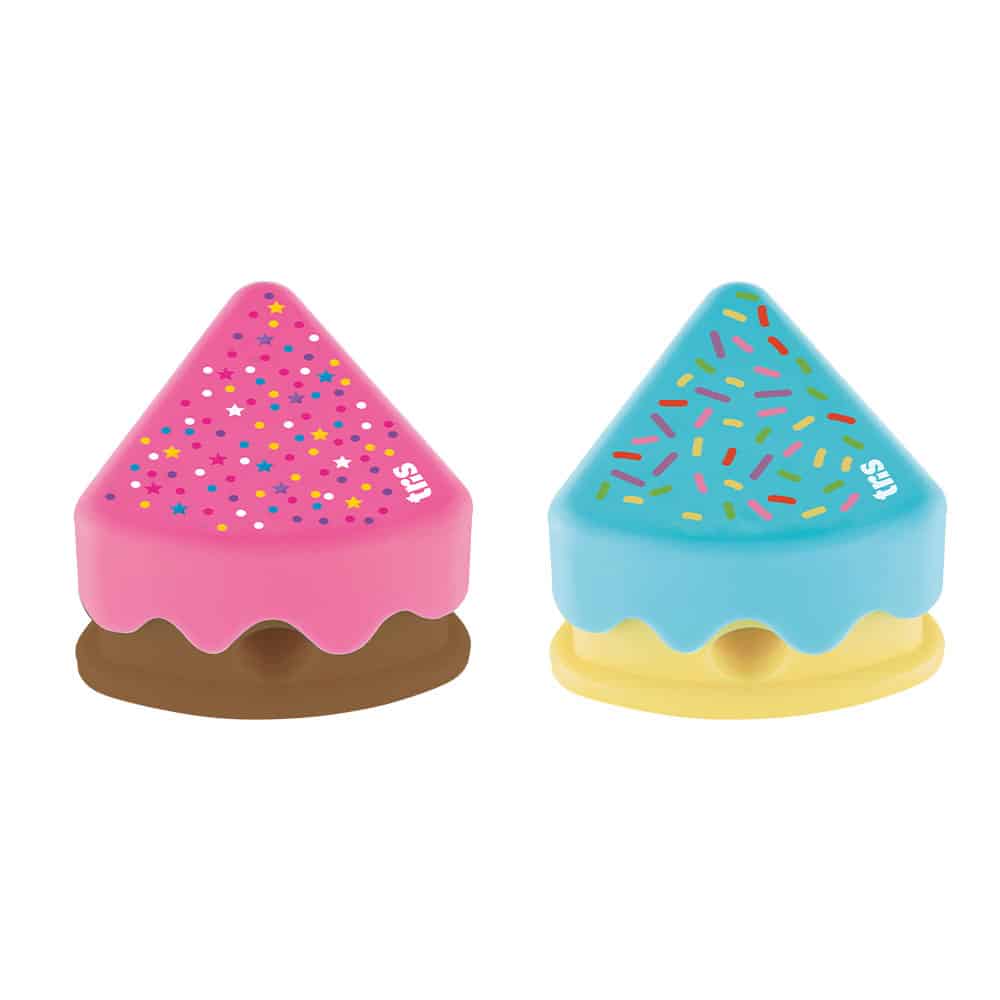 Kit Sweet - Apontador Com Depósito Cake + Borracha Balinha - Tris Holic Docinhos - Cart C/2UN - Image 2